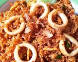 Foto langkah ke 3 dari resep Nasi Goreng Rempah Cumi.