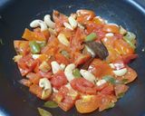 A picture of step 2 of Veg Hyderabadi Nizami Kadai.