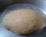 A picture of step 1 of डाळ,बाटी.