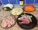 Foto del paso 1 de la receta: Wok de pollo