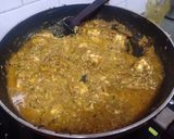 A picture of step 4 of Paneer Masoor dal Curry.
