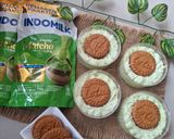 Foto langkah ke 7 dari resep Matcha Cheesecuit.