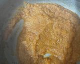 A picture of step 3 of Pakode curry.