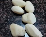 Foto del paso 1 de la receta: Papas al horno con queso y algo más