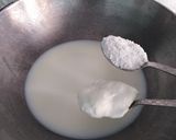 केसरी कोकोनट बाइट (Kesari coconut bite recipe in Hindi) रेसिपी चरण 3 फोटो