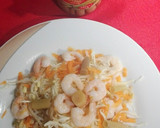 Foto del paso 4 de la receta: Ensalada china de repollo y gambas