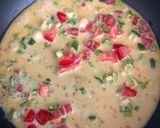 A picture of step 3 of Omelette Masala.