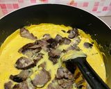 Gambar langkah 2 resipi Masak Lomak Daging Salai.
