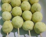 Foto langkah ke 3 dari resep Sate Ubi Keju.