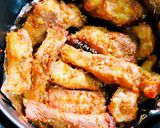 Hình bước làm 2 của món Sườn non nướng sả dầu hào