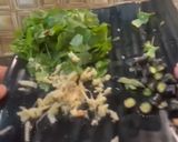 A picture of step 2 of Lauki kofta.