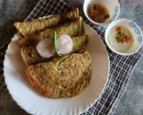 A picture of step 9 of Palak Paneer Paratha (Cottage cheese stuffed Spinach Flatbread).