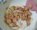 Foto langkah ke 3 dari resep Sosis Saus Pedas Manis.