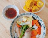 Hình bước làm 4 của món Nui móng heo
