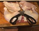 A picture of step 1 of California Farm Cajun Spice Chicken in Holy Trinity Cream Sauce.
