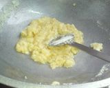 A picture of step 3 of Instant Kesar Peda.