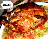 صورة لخطوة 3 من وصفة دجاج محشي بتتبيلتي المميزة 😋😍