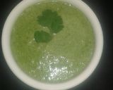 A picture of step 3 of Curd coriander chutney.