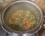 A picture of step 2 of Poricha kootu.