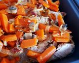 Une image de l'étape 4 de Rouelle de porc aux légumes en cocotte.