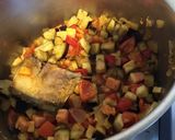 Une image de l'étape 5 de Soupe de légumes à l’os de bœuf et épices tandoori.