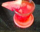 वाटरमेलन पंच शॉट्स (watermelon punch shorts recipe in Hindi) रेसिपी चरण 3 फोटो