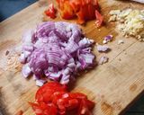 A picture of step 2 of Beetroot pav bhaji.
