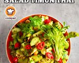 Gambar langkah 7 resipi Salad Timun Thai.