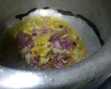 A picture of step 2 of Matar Paneer.