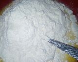 A picture of step 2 of Vanilla-stuffed mini pancakes.