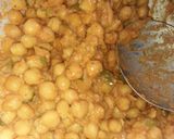 A picture of step 8 of Chickpea curry #4weekschallenge #charityrecipe.