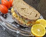 A picture of step 8 of Chickpea and Tomato Sandwich with Oregano (Vegan Sandwich).