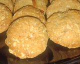 A picture of step 10 of Oats Almond biscuits.