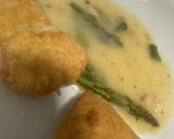A picture of step 7 of Battered Cod and Hake in Cider Sauce.