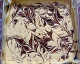 Foto langkah ke 7 dari resep Brownies cream cheese mudah.