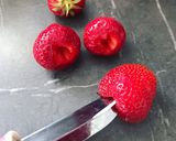 Une image de l'étape 1 de Brochettes de fraises au chèvre.