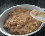 A picture of step 7 of Wheat, Amaranth, Soya flour enriched Apple Cake.