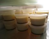 A picture of step 12 of Fail-Proof Flan.