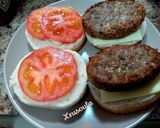 Φωτογραφία βήματος 2 της συνταγής Burger από σπίτι
