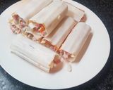 Foto del paso 3 de la receta Rollitos de surimi y rollitos de pavo
