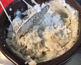 Une image de l'étape 7 de Écrasée d eddos et pommes de terre vitelotte au parmesan et huile de truffe.