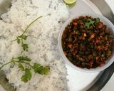 A picture of step 5 of Beans coconut fry.