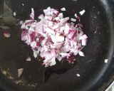 A picture of step 1 of Kenyan Chips Masala.