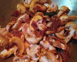 A picture of step 5 of Matar Mushroom.