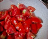 A picture of step 2 of Tomato Launji.
