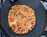 A picture of step 5 of ડુંગળી - ટમેટા ના પરાઠાOnion- tomato paratha.