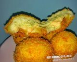 Foto langkah ke 5 dari resep Roti Goreng isi Vla Keju.
