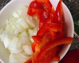 Hình bước làm 2 của món Pizza đậu hủ rong biển