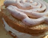 Foto langkah ke 10 dari resep Raspberry Cream Cake Ketogenic.