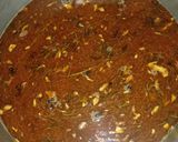 A picture of step 23 of Pilau with guacamole.